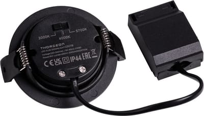 Thorgeon LED Slim Downlight Black 5W 70-75 mm cutout Driver included