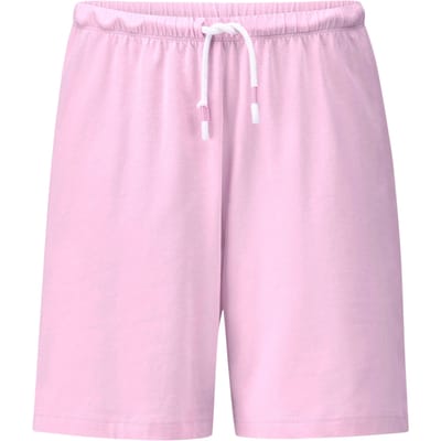 Pyjamashort met elastische tailleband en koord - rosé - Gr. XS van Goldner Fashion
