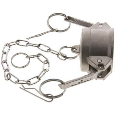 Camlock DN 40 (1 1/2'') Koppeling RvsEnd Cap Type DC MIL-C-27487