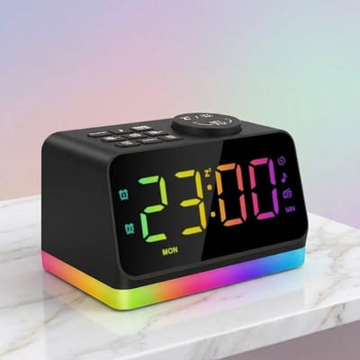 MKSS® Wekkerradio – Digitale Klokradio – Radio Wekker