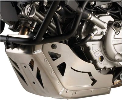 Motor Windscherm - Deflector Guard - Bescherming Motor - Aluminium Constructie - 48 x 34 x 22 cm - Zilver