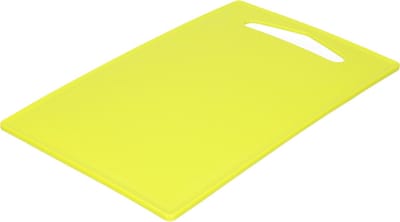 Plasticforte Keuken Snijplank - limegroen - 27 x 16 cm - kunststof - voor groente, fruit, vlees en vis
