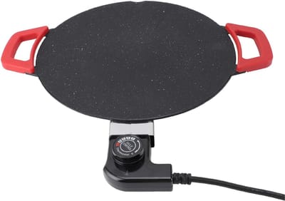 HEZIVO® Bakplaat Electrisch - Elektrische Grillplaat - Tafelgrill met antiaanbaklaag
