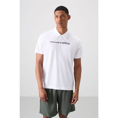 Heren Polo Kraag Knop T-shirt