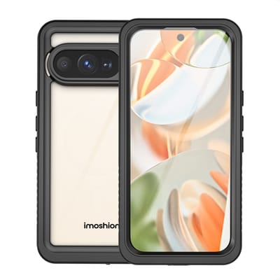 imoshion Hoesje - Geschikt voor Google Pixel 10 Pro - Waterproof 360 case - Zwart