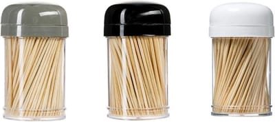 Houten Tandenstokers Cocktaildispenser 900 Stuks - Duurzaam en Milieuvriendelijk