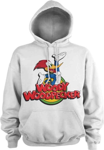 Woody Woodpecker Hoodie/trui -S- Classic Logo Wit