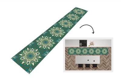 Keukenloper - Loper keuken - Mandala - Patronen - Zen - 300x50 cm - Keukenloper vinyl