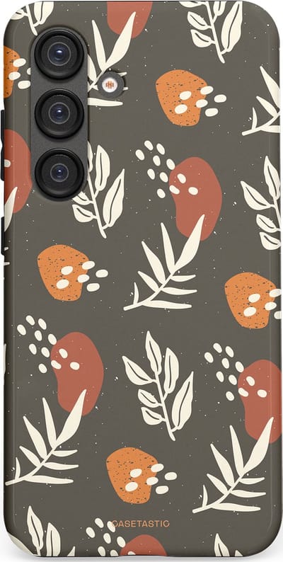 Casetastic Hoesje Geschikt voor Samsung S25 - Stijlvolle Beschermende Duo-layer Case - Zandsteen