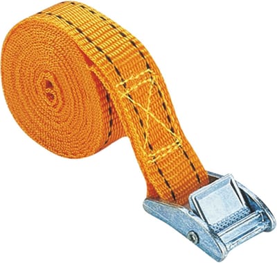 Spanband met gesp - Sjorband vastzetband - Vastzetten lading - Met klemsluiting - 5 meter 25mm