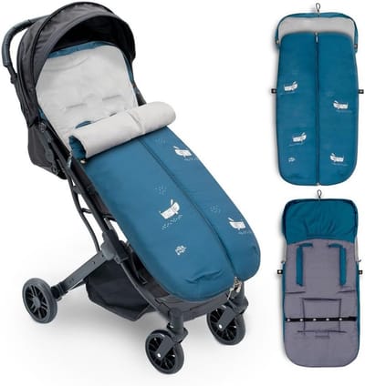 Universele voetenzak voor kinderwagen - Perfect voor winterse dagen