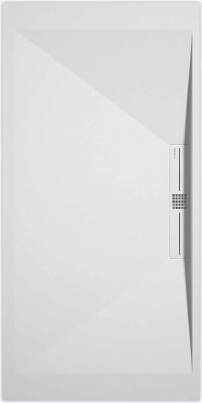 Sanifun douchebak Stone Side White Smooth 1100 x 700 P