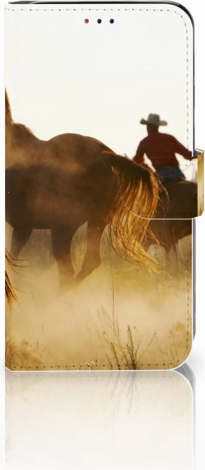 Samsung Galaxy A10 Telefoonhoesje met Pasjes Design Cowboy