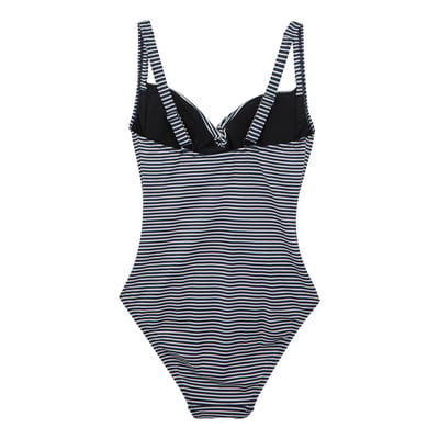 Regatta Dames stripe seersucker tummy control one piece zwempak