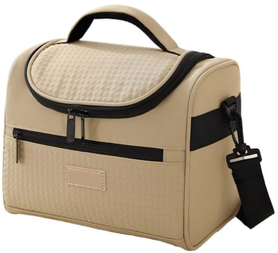 Dailygoods- Lunchtas 8.5L Geïsoleerd - Thermische Koeltas - Bento Tas - Verstelbare Riem - Ruim Voorvak - Vergrote Opening