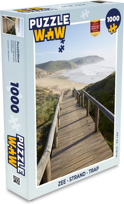 Puzzel Zee - Strand - Trap - Legpuzzel - Puzzel 1000 stukjes volwassenen