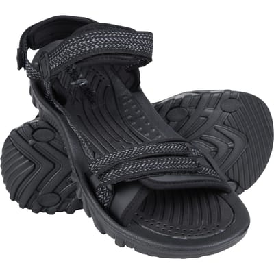 Mountain Warehouse Dames/Dames Cyprus Chevron Sandalen (Zwart)