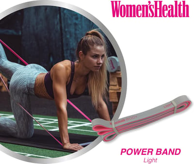Women's Health Power Bands Light - weerstandsband – licht - fitnessaccessoires - Home Fitness