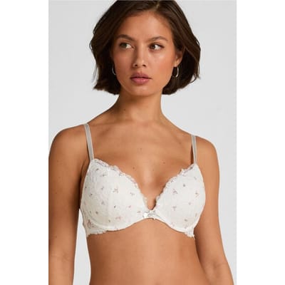 Hunkemöller Marine Padded Push-Up Underwired Bra Wit