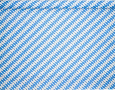 20x Tafelkleed papier met damastprint 10 m x 1 m Beiers blauw