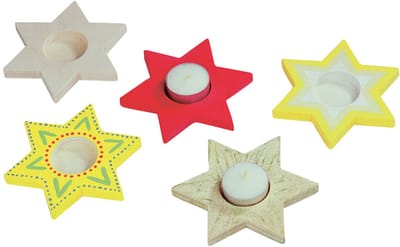 Beleduc Color your own Tealight Holder Star