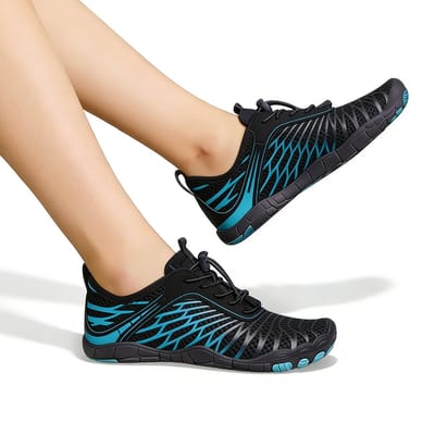 Unisex barefoot-schoenen — Maat S (maat 37) — Outdoor waterschoenen — Vijfvingerschoenen — Waadschoenen — Strandschoenen — Zwem- & fitnessschoenen — Fiets- & wandelschoenen — Trailrunning, antislip outdoor — Stroomtrekking-schoenen — Duikschoenen