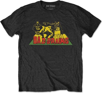 Bad Brains - Lion Crush Heren T-shirt - S - Zwart