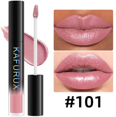 Pearly Lip Gloss Champagne Nude – Langhoudende Shimmer Lipgloss met Parelmoerglans – Waterproof Lipgloss