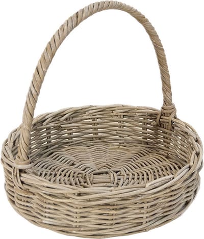 Hengselschaal in Grey Rotan