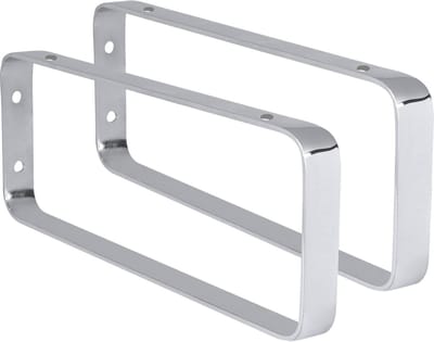 Differnz Ophangbeugel Voor wastafel 15 x 2.5 x 44 cm chroom