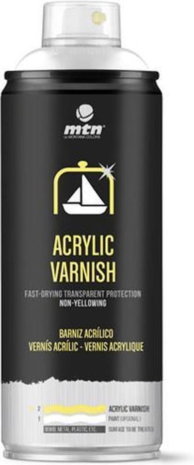 MTN Pro Acryl Vernis - Satijn 400ml - canvas, textiel, metaal, hout, glas etc.