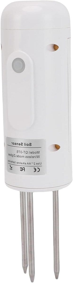 Grondtester - Bodemvochtmeter - Plantenverzorging - IP67 Waterdicht - 184 x 46 mm - Zwart