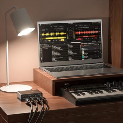 Dailygoods- MIDI-Interface 5-In/2-Out - Merge Box - MIDI I/O - USB Type-B - Schokbestendig - Met minimale latentie - Midi-merger