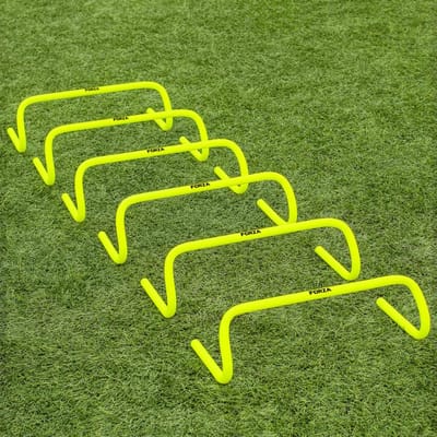 Speed Training en Agility Hurdles - Set van 6 | Verkrijgbaar in 3 Hoogtes | Multi Sports Equipment