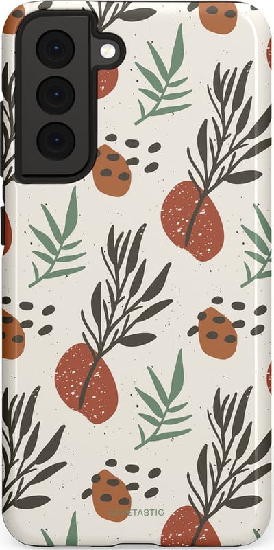 Casetastic Hoesje Geschikt voor Samsung S21 FE - Stijlvolle Beschermende Duo-layer Case - Zongetint