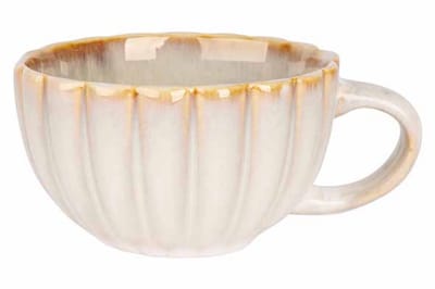 Cosy & Trendy Koffiekopje met Oor Astera Pearl Beige - ø 12 cm / 450 ml