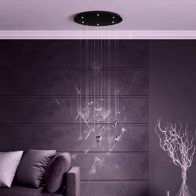 EGLO Stars of Light LED hanglamp Adrados, rond, 6-lamps.