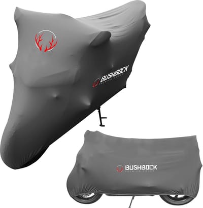 Premium Motorfiets Afdekzeil voor Binnen - Ademend en Elastisch - Stofbescherming in Diverse Kleuren