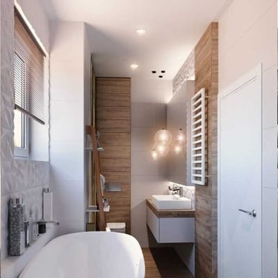 6x HOFTRONIC Barcelona - Badkamer inbouwspots LED - IP44 Waterdicht - Verwisselbare GU10 - Dimbaar - 5 Watt 400 Lumen - 4000K Neutraal wit licht - Wit - Ronde plafondspot Ø 73 mm - Spotjes verlichting voor buiten en binnen