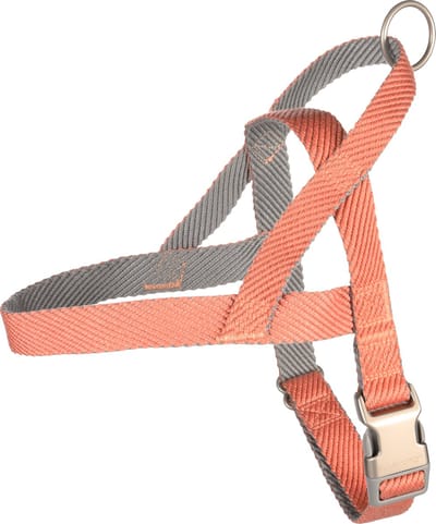 Flamingo Elly Noors - Harnas Honden - Noors Harnas Elly Zalmroze L 62-75cm 25mm - 1st - 132327 - 1st