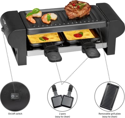 Clatronic RG 3592 - Gourmetset - 2 Personen