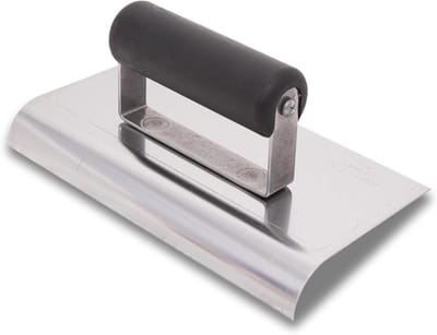 Beton Randen Afwerker - Gereedschap Randen - Beton Afwerken - Roestvrijstaal - 23 cm - Zilver