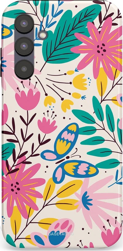 Casetastic Hoesje Geschikt voor Samsung A25 - Stijlvolle Beschermende Duo-layer Case - Lente Leven