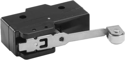 Dailygoods - Witches Micro Switch - 15A Stalen Scharnier Roller Handle - Automatische Schakelaar - Zwart - Beveiligingscircuits - Geschikt voor Panel...