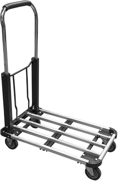 Ibenzoa® Opvouwbare transportkar met hoog draagvermogen voor diverse toepassingen