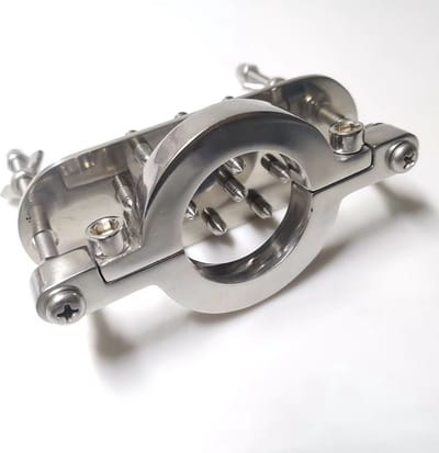 Ballencrusher met Spikes - RVS - Scrotum - Balzak - Crusher - Brancard - BDSM