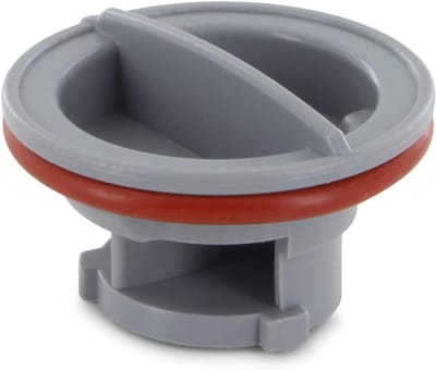 Glansspoelkamerdeksel Vaatwasser - Doseerdeksel Spoelbak - Vaatwasser Reparatie - Specifiek Model - 36x36x22 mm - Grijs