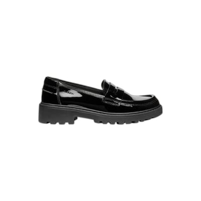 GEOX CASEY MEISJES Veterschoenen - ZWART - Maat 38