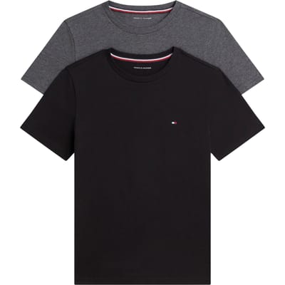 Tommy Hilfiger Cotton Crew Neck T-shirt Junior (2-pack)