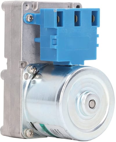 SPHProducts - Schroeftoevoermotor - Gietijzer - Sterke geleiding - 20 W - Voor pelletkachel - Geschikt voor PHC90 en PP60